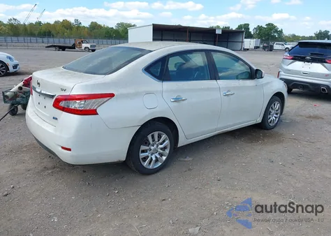 2014 Nissan Sentra Sv z USA, uszkodzony, nr VIN 3N1AB7AP4EL665371
